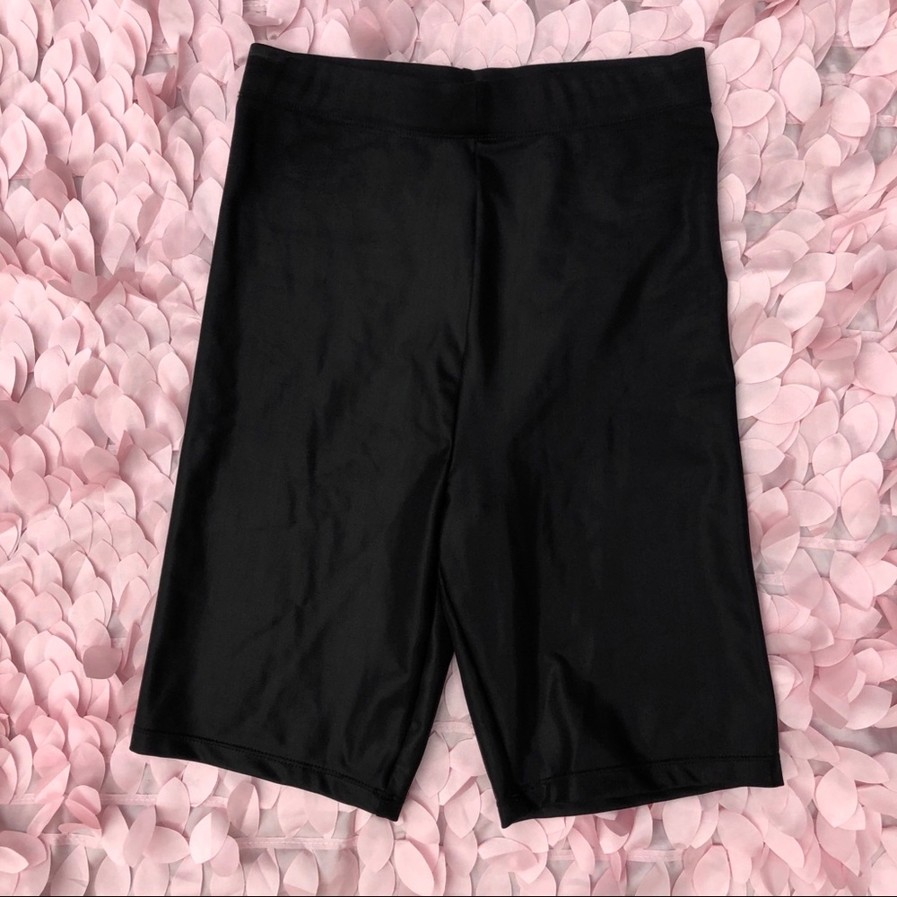 Black Biker Shorts